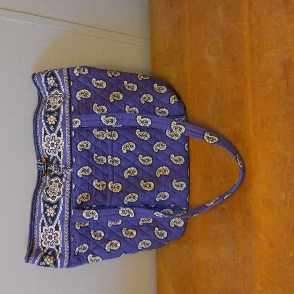 Vera Bradley XL "Vera" Tote -Simply Violet
